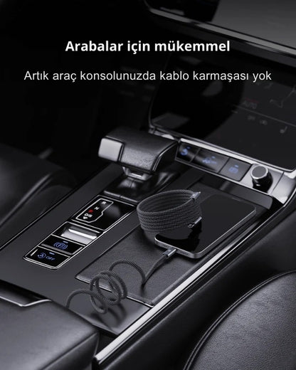 MagCable | Kendiliğinden Toplanan Manyetik USB-C Kablo